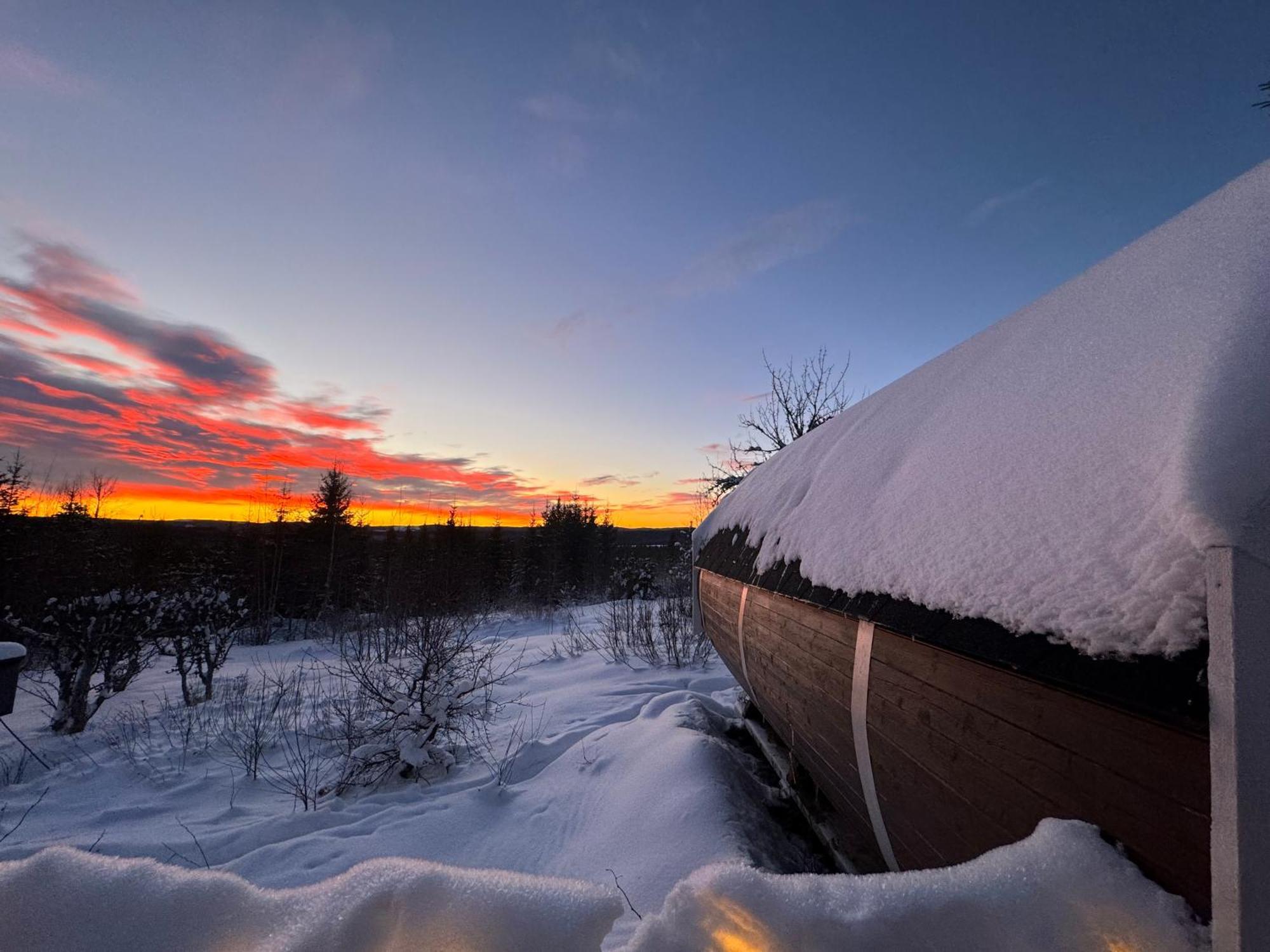 Cozy Forest Cabin With Amazing Mountain View ทอร์สบี ภายนอก รูปภาพ